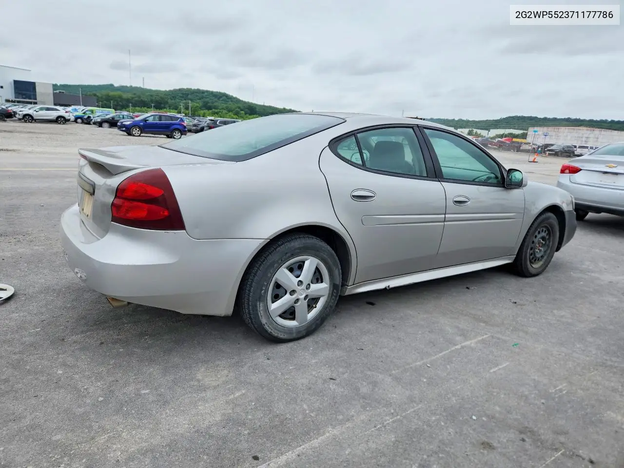 2007 Pontiac Grand Prix VIN: 2G2WP552371177786 Lot: 57960296