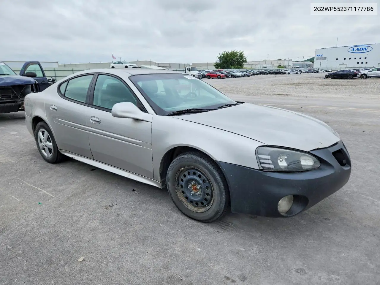 2007 Pontiac Grand Prix VIN: 2G2WP552371177786 Lot: 57960296