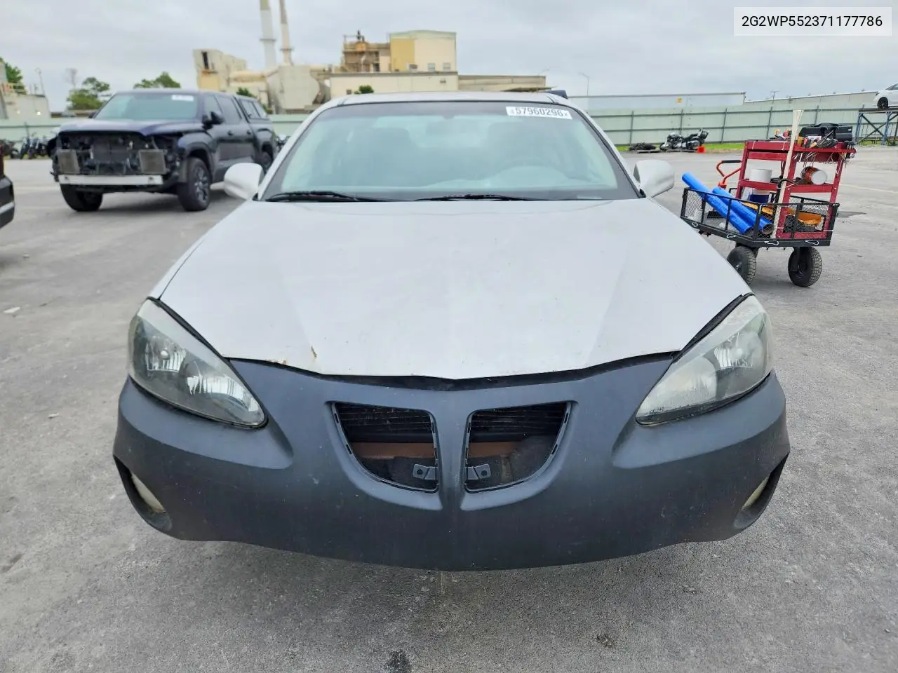 2007 Pontiac Grand Prix VIN: 2G2WP552371177786 Lot: 57960296