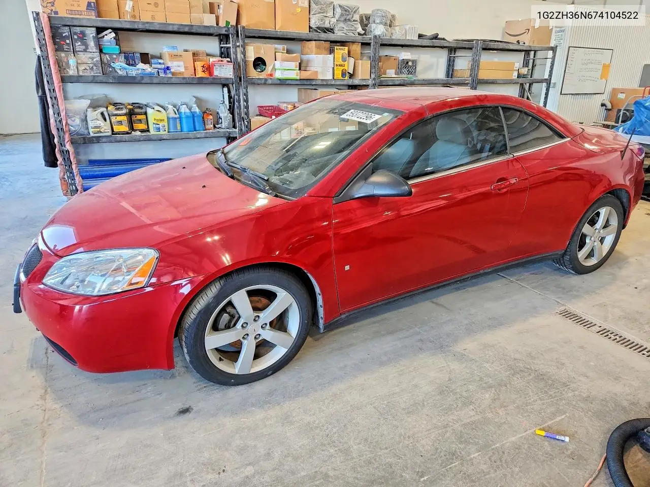 2007 Pontiac G6 Gt VIN: 1G2ZH36N674104522 Lot: 59372296