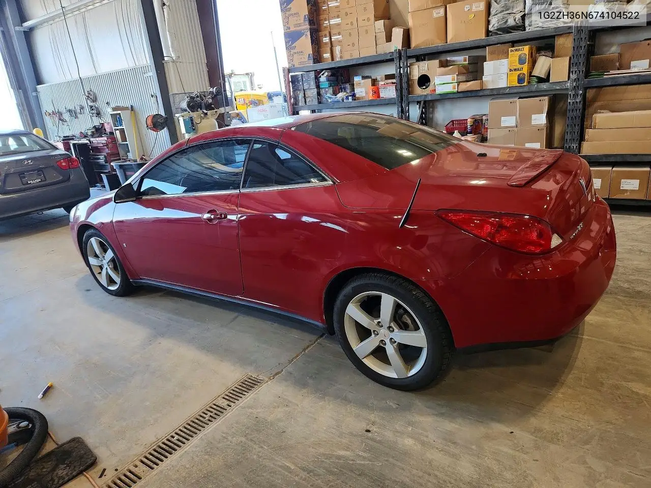 2007 Pontiac G6 Gt VIN: 1G2ZH36N674104522 Lot: 59372296