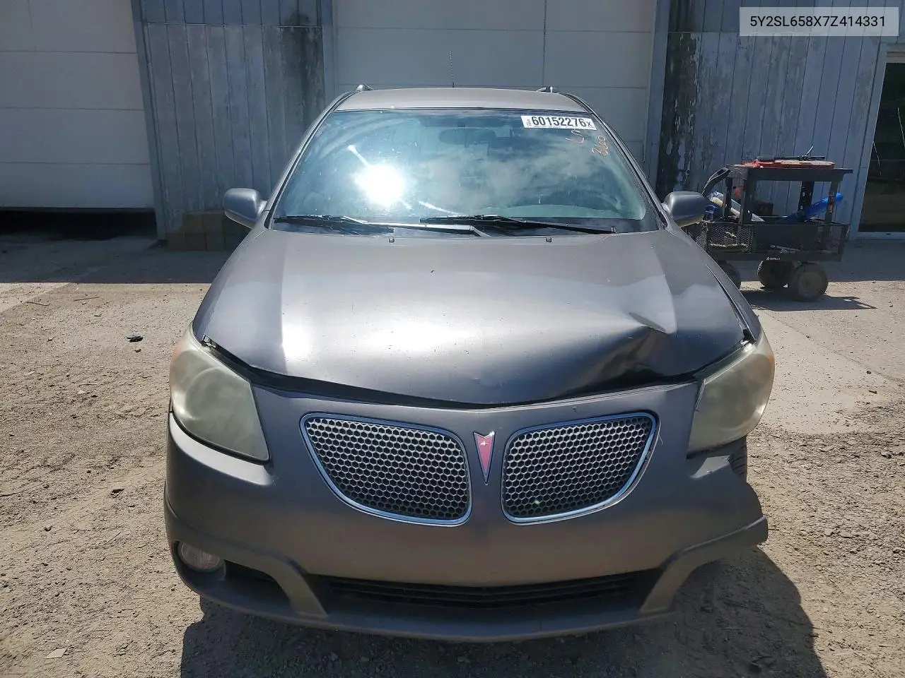 2007 Pontiac Vibe VIN: 5Y2SL658X7Z414331 Lot: 60152276