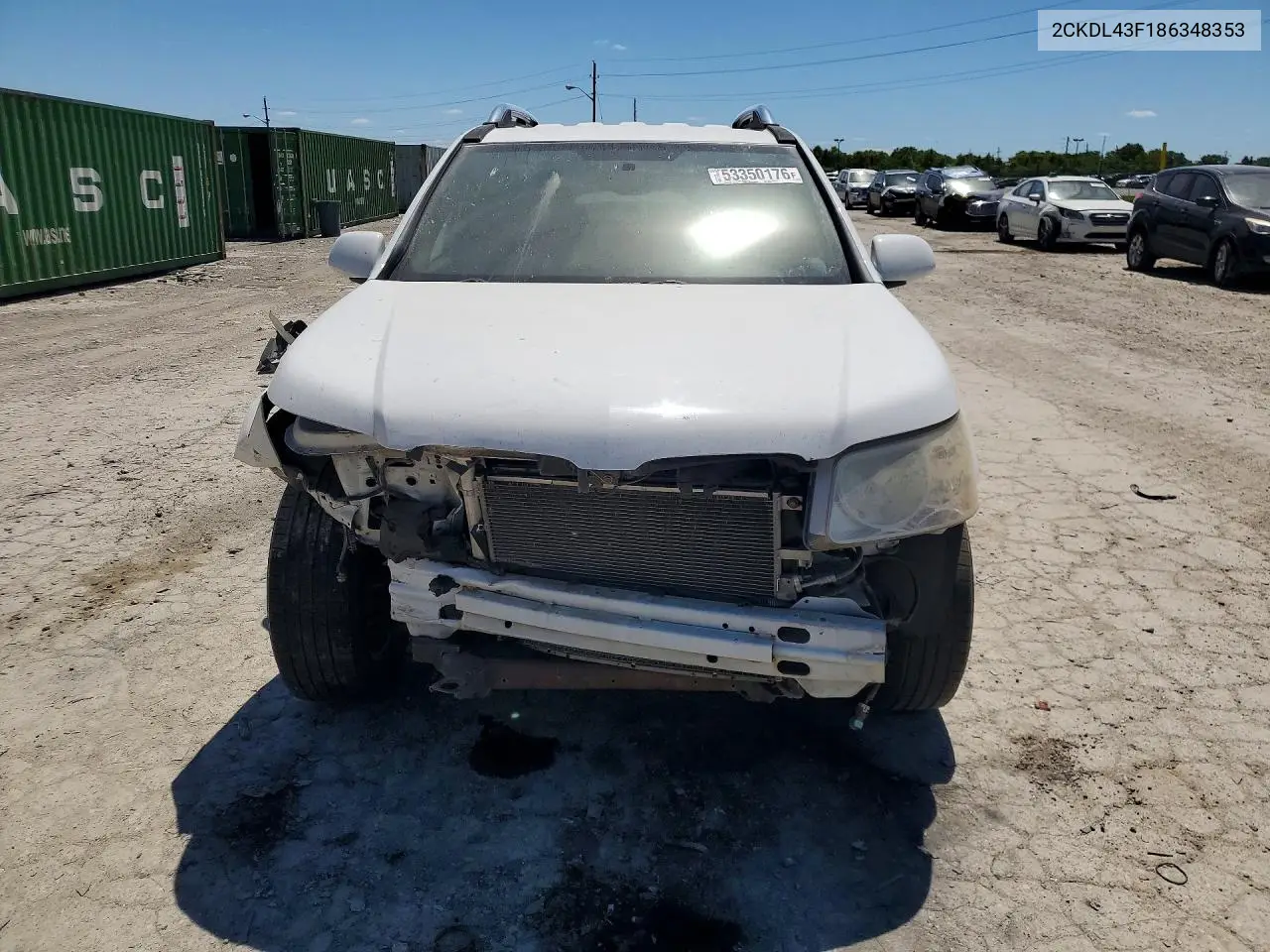 2008 Pontiac Torrent VIN: 2CKDL43F186348353 Lot: 53350176