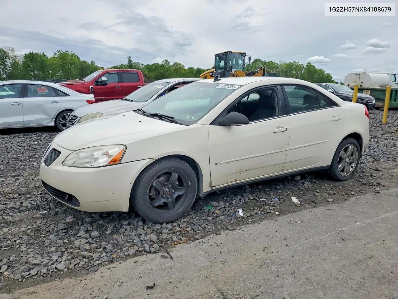 2008 Pontiac G6 Gt VIN: 1G2ZH57NX84108679 Lot: 54081366