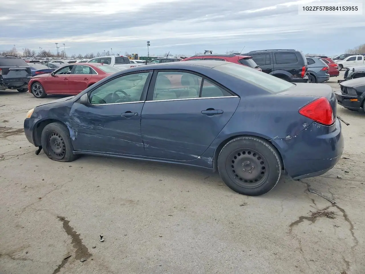2008 Pontiac G6 Value Leader VIN: 1G2ZF57B884153955 Lot: 55061006