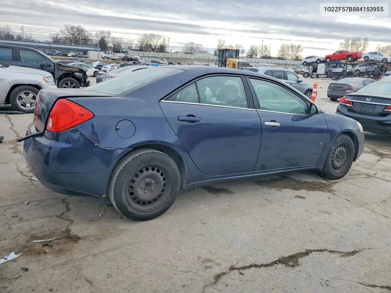 2008 Pontiac G6 Value Leader VIN: 1G2ZF57B884153955 Lot: 55061006