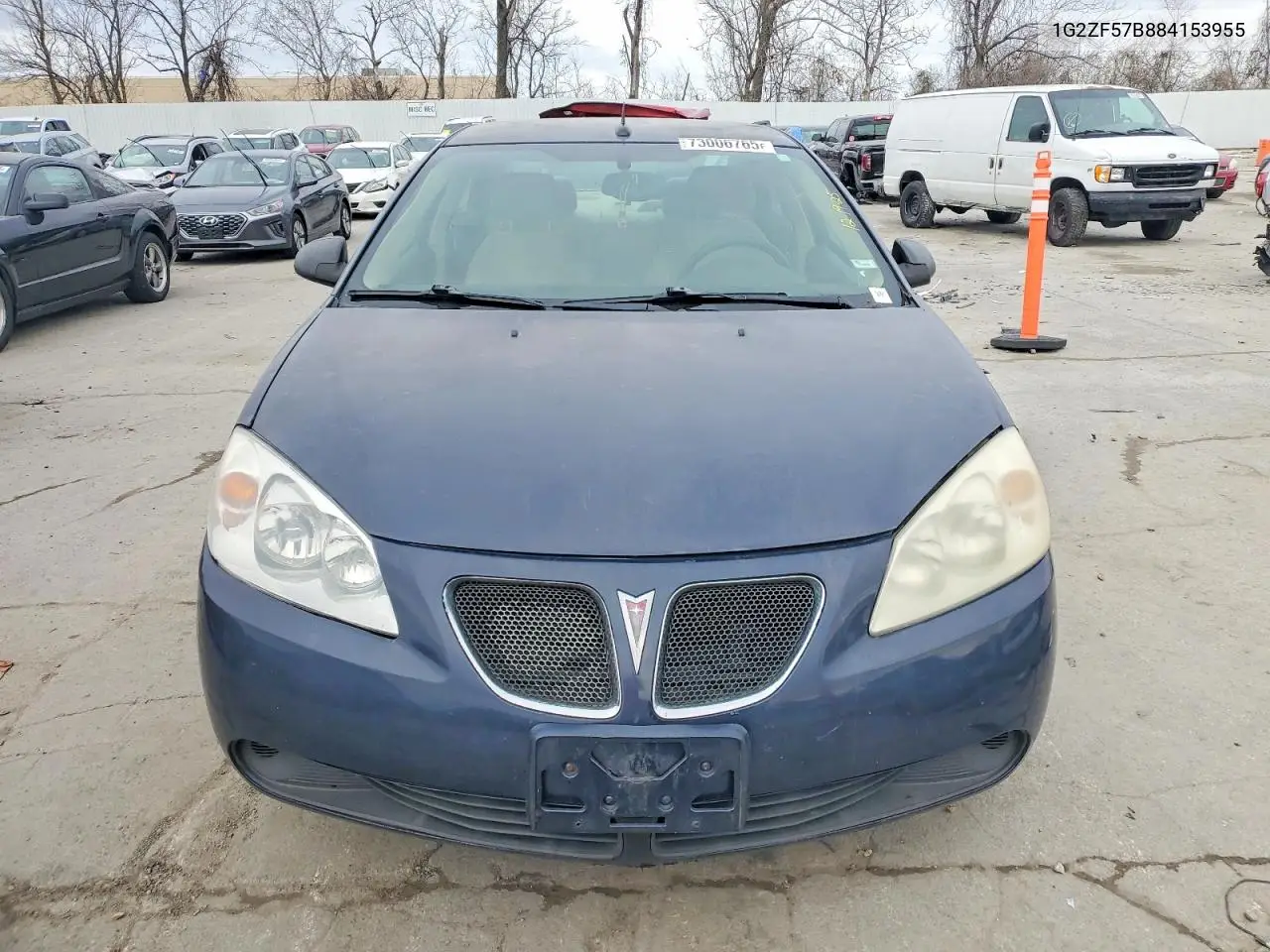 2008 Pontiac G6 Value Leader VIN: 1G2ZF57B884153955 Lot: 55061006