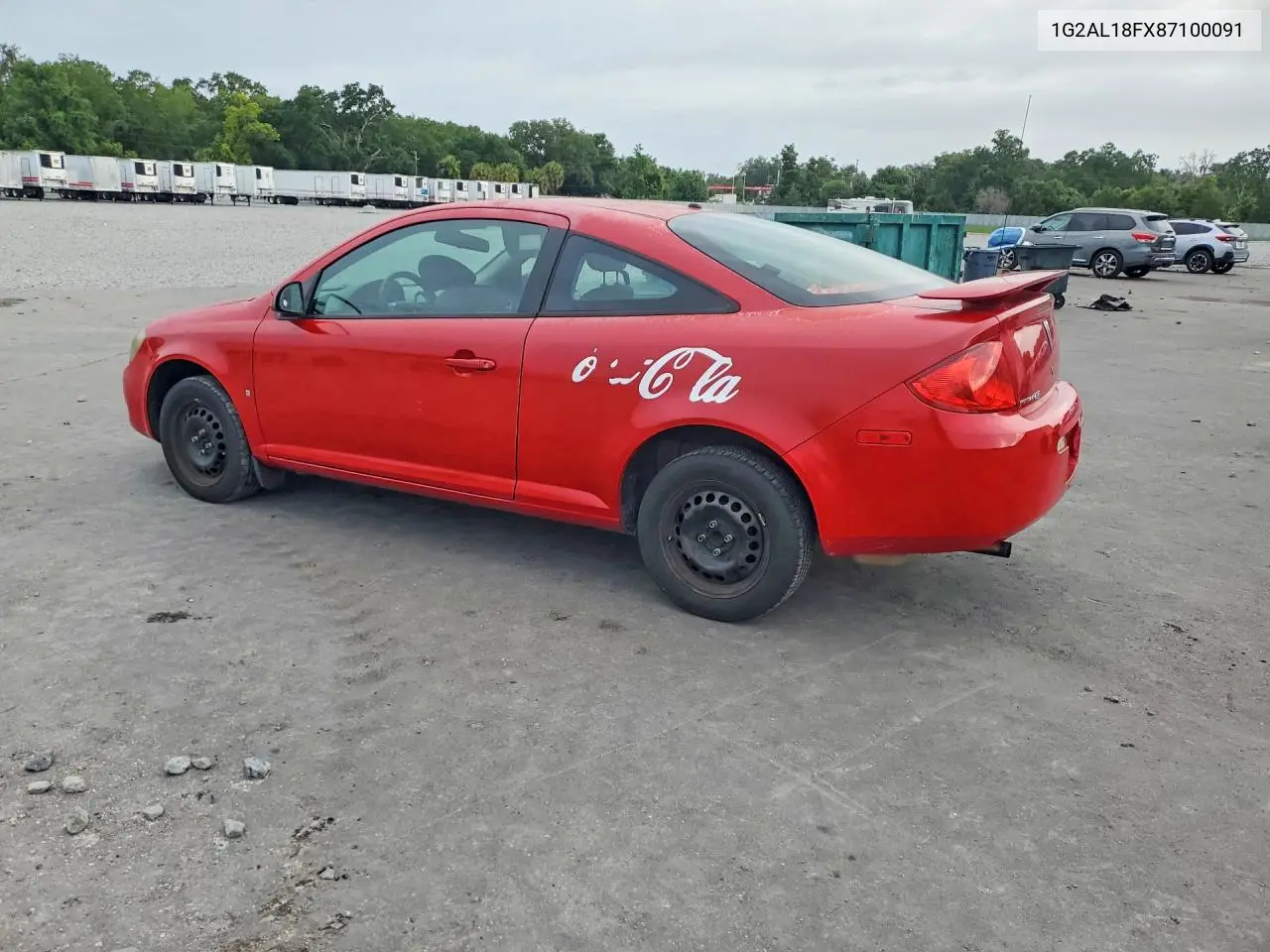 2008 Pontiac G5 VIN: 1G2AL18FX87100091 Lot: 55372416