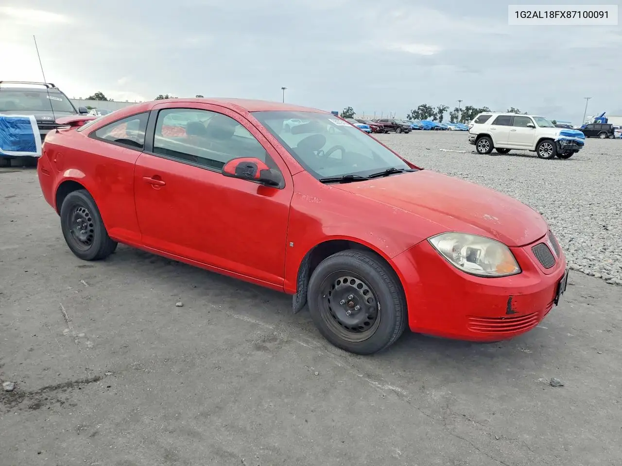 2008 Pontiac G5 VIN: 1G2AL18FX87100091 Lot: 55372416