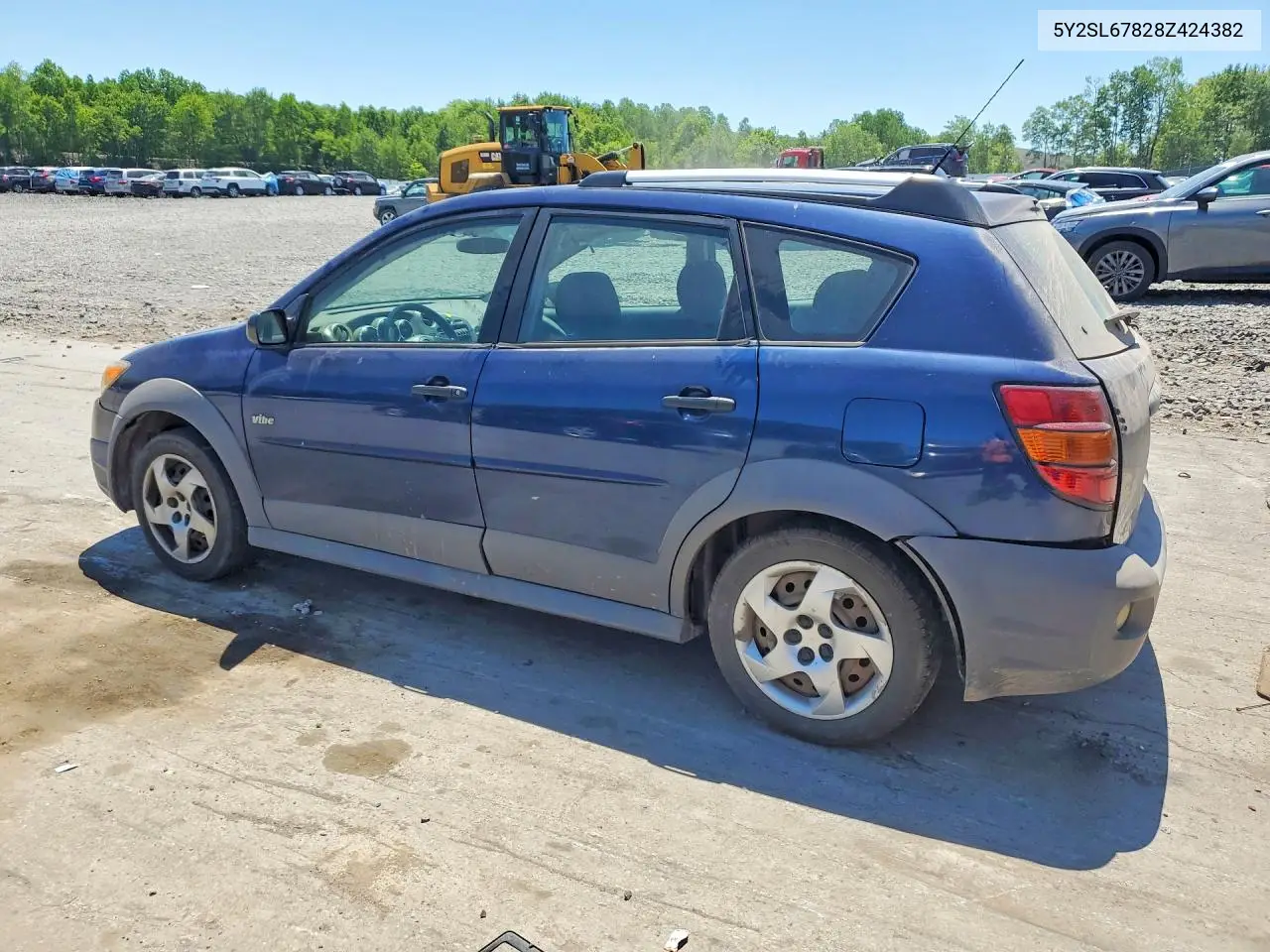 2008 Pontiac Vibe VIN: 5Y2SL67828Z424382 Lot: 55942216