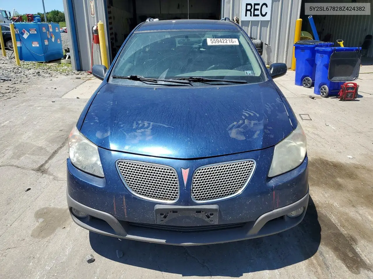 2008 Pontiac Vibe VIN: 5Y2SL67828Z424382 Lot: 55942216