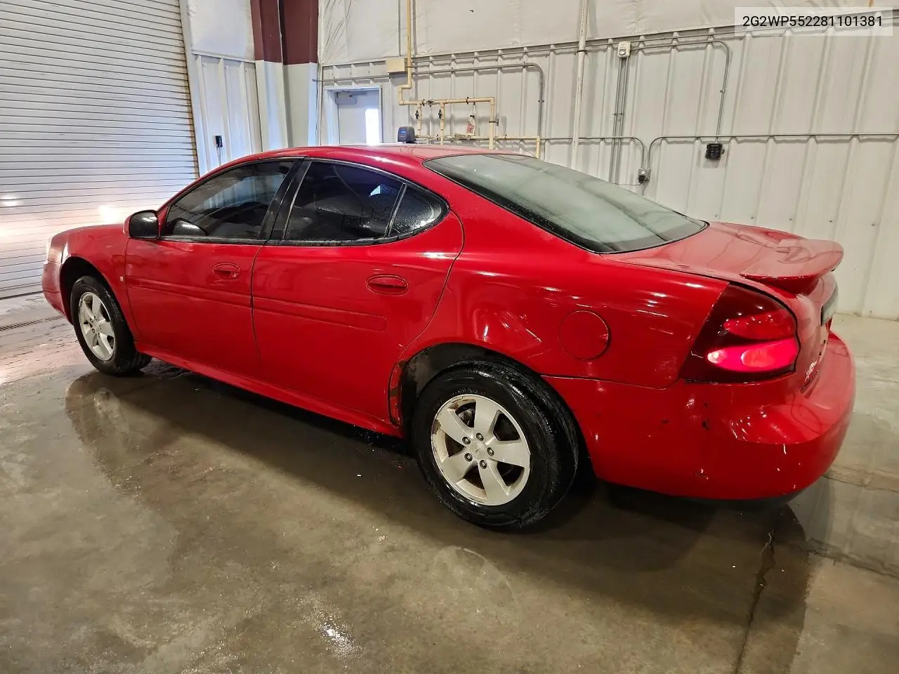 2008 Pontiac Grand Prix VIN: 2G2WP552281101381 Lot: 56947916