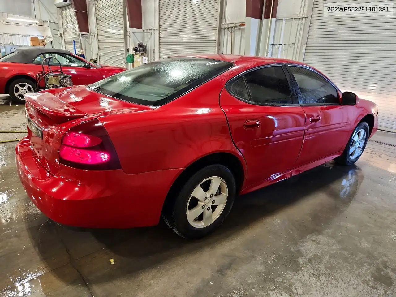 2008 Pontiac Grand Prix VIN: 2G2WP552281101381 Lot: 56947916