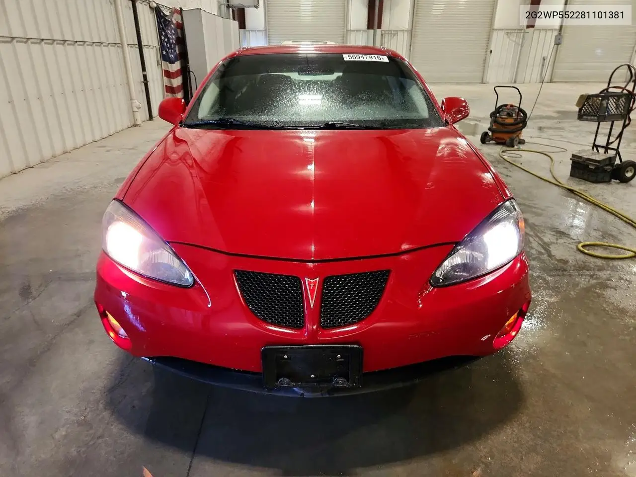2008 Pontiac Grand Prix VIN: 2G2WP552281101381 Lot: 56947916