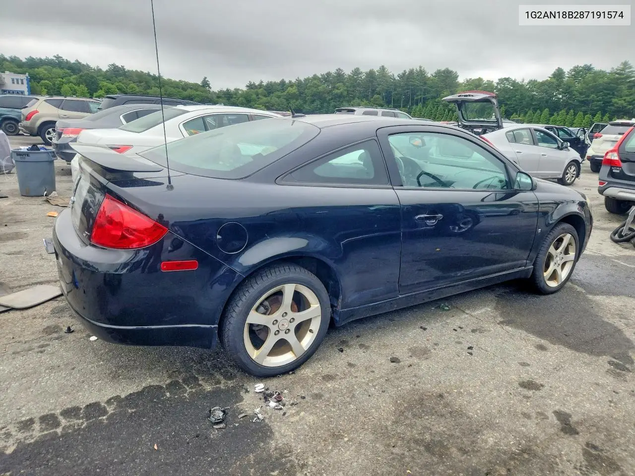 2008 Pontiac G5 Gt VIN: 1G2AN18B287191574 Lot: 57471346