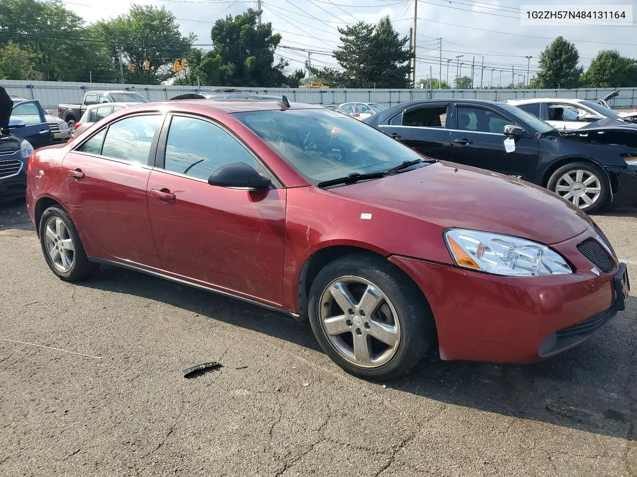 2008 Pontiac G6 Gt VIN: 1G2ZH57N484131164 Lot: 59787686