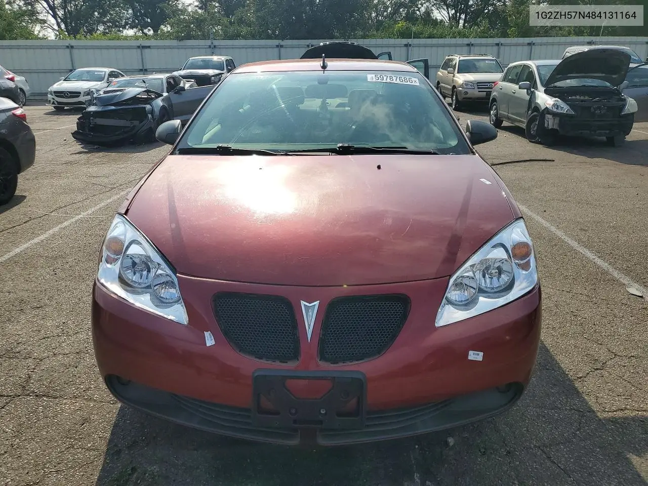 2008 Pontiac G6 Gt VIN: 1G2ZH57N484131164 Lot: 59787686
