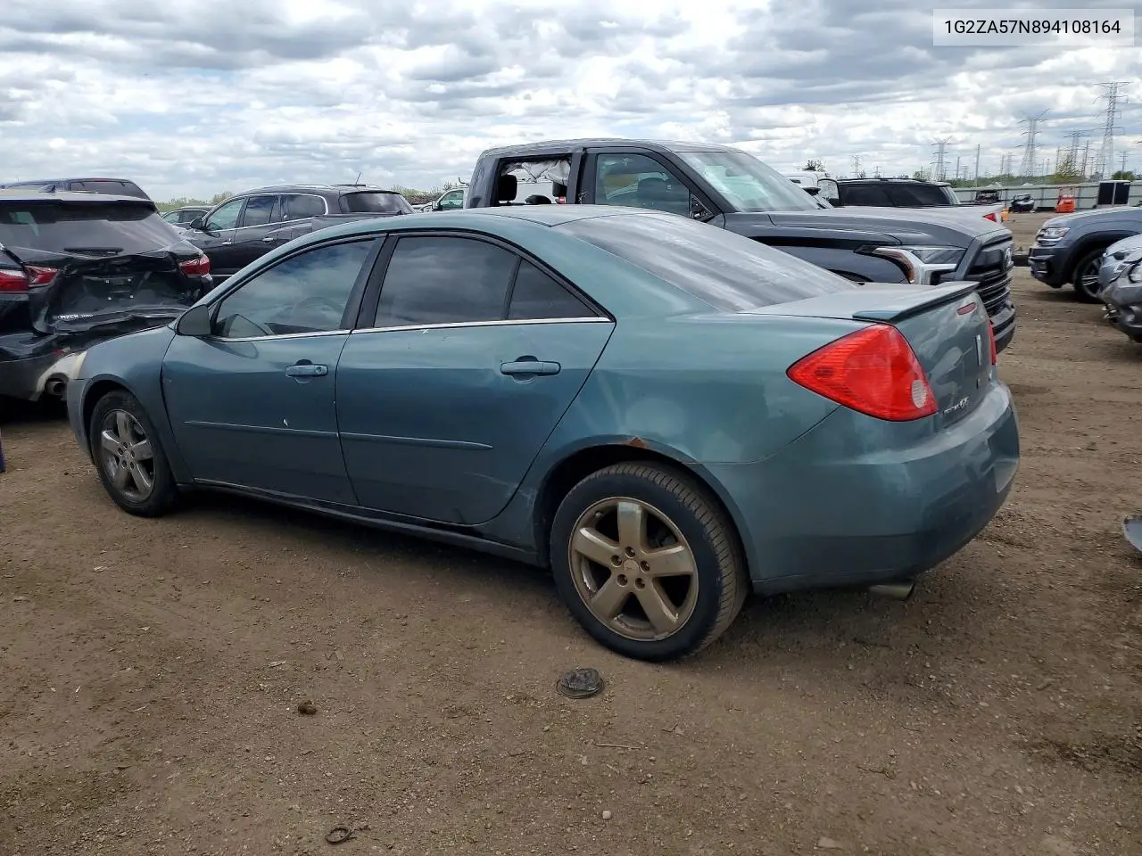2009 Pontiac G6 VIN: 1G2ZH57N894108164 Lot: 53382506