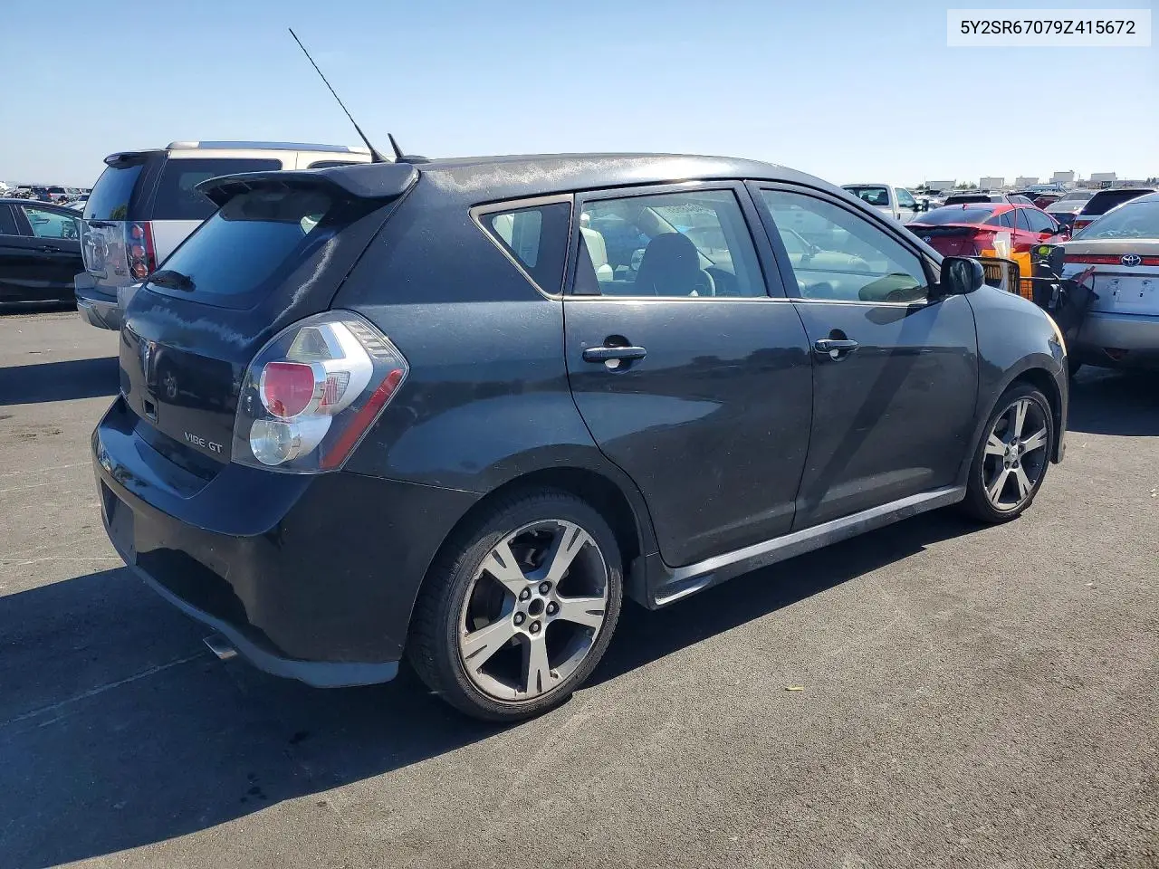 2009 Pontiac Vibe Gt VIN: 5Y2SR67079Z415672 Lot: 54648586