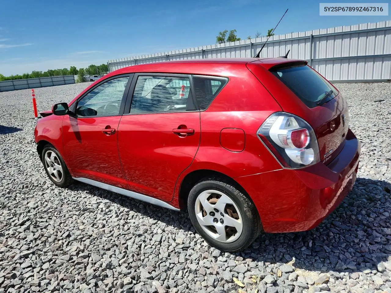 2009 Pontiac Vibe VIN: 5Y2SP67899Z467316 Lot: 54998636