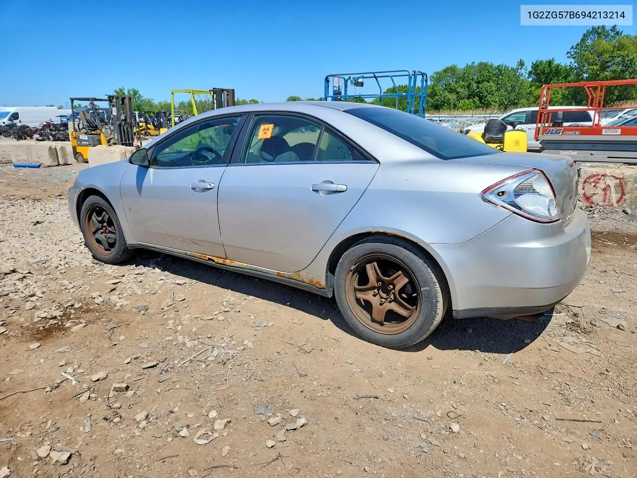 2009 Pontiac G6 VIN: 1G2ZG57B694213214 Lot: 55620826