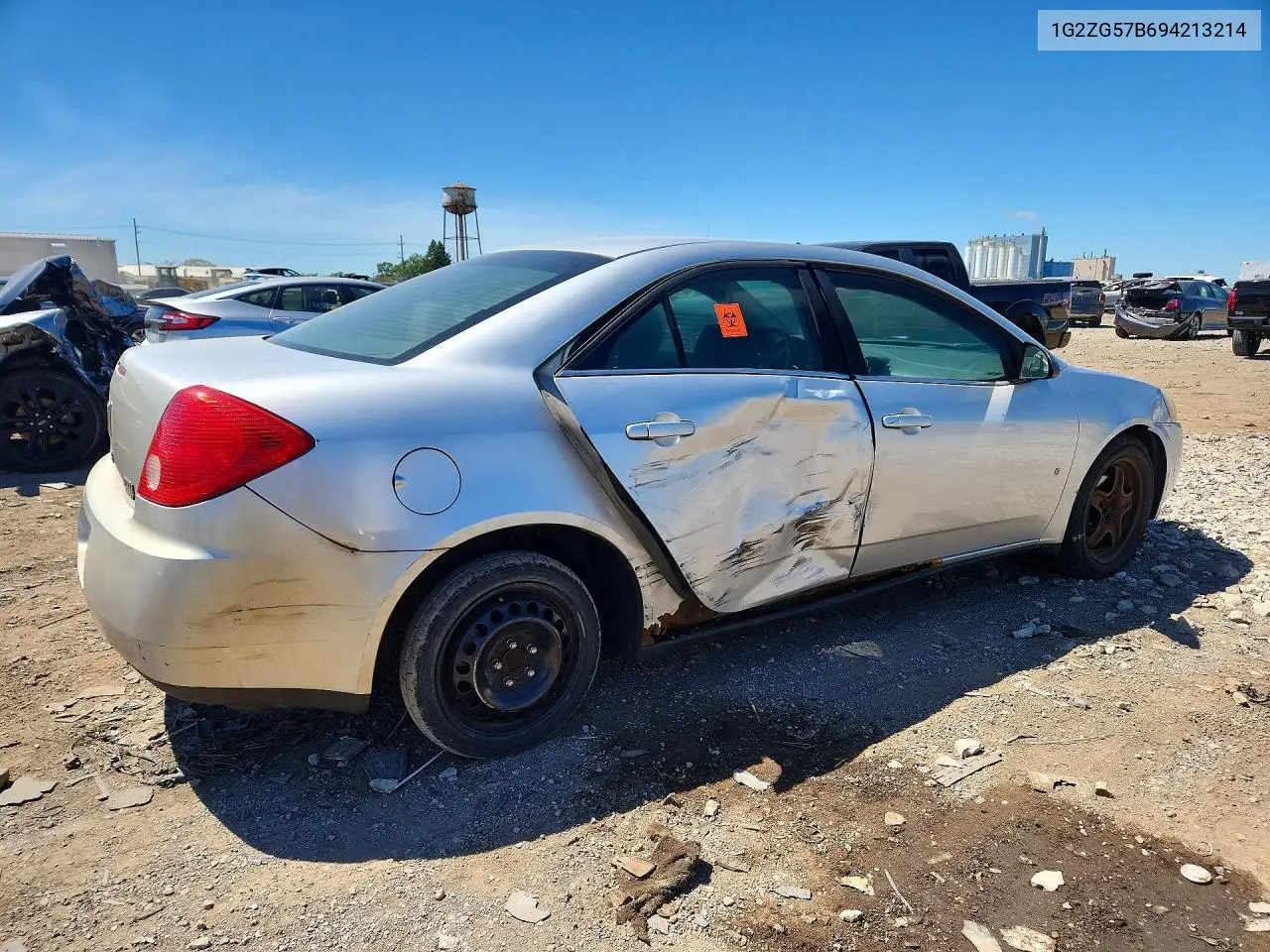 2009 Pontiac G6 VIN: 1G2ZG57B694213214 Lot: 55620826