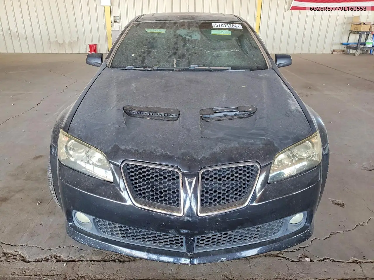 2009 Pontiac G8 VIN: 6G2ER57779L160553 Lot: 57011206