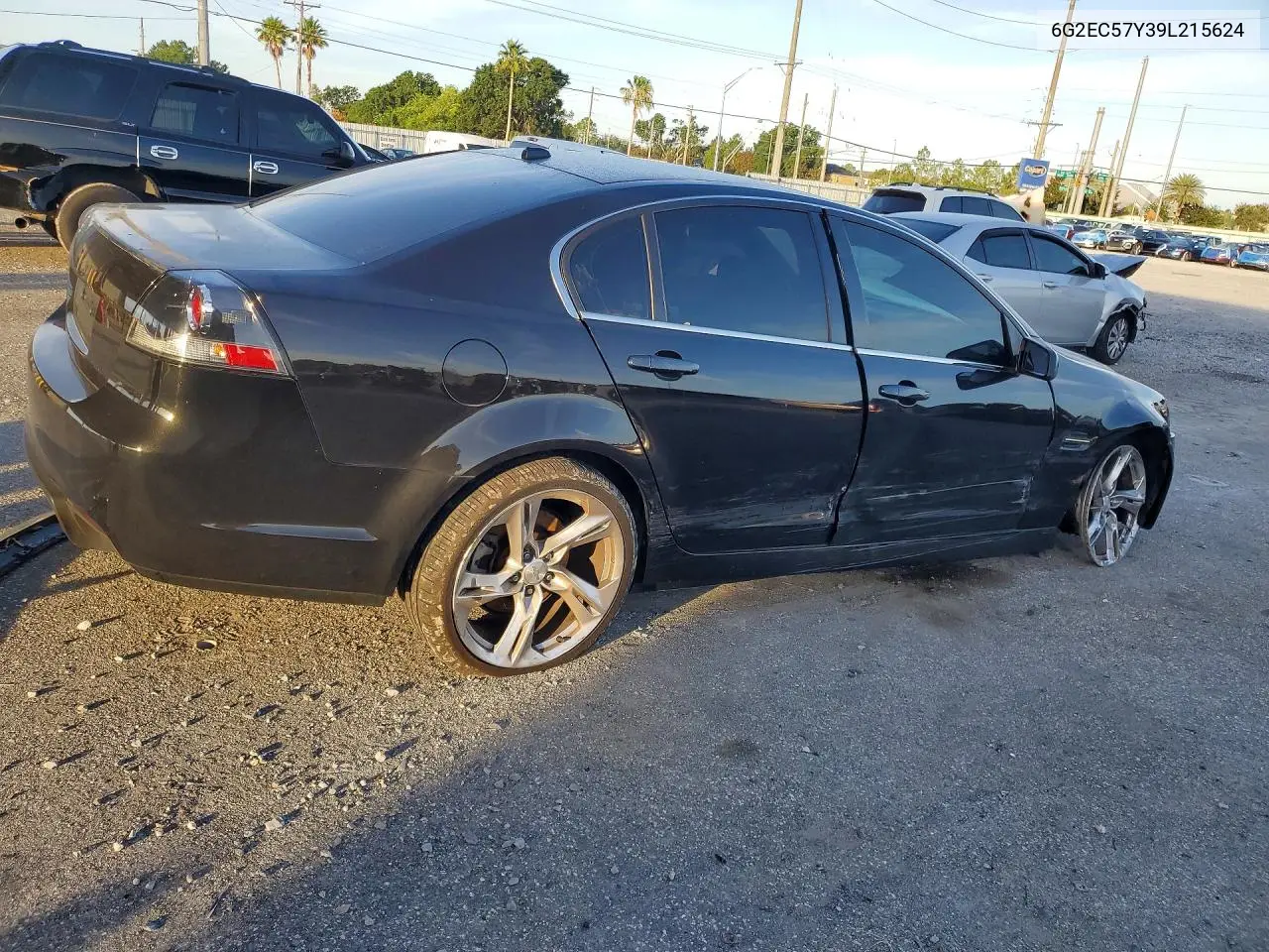 2009 Pontiac G8 Gt VIN: 6G2EC57Y39L215624 Lot: 57491506