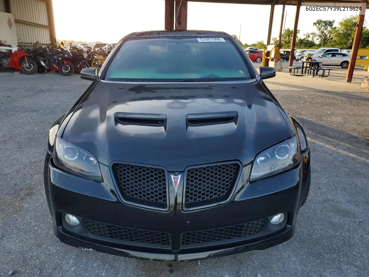 2009 Pontiac G8 Gt VIN: 6G2EC57Y39L215624 Lot: 57491506
