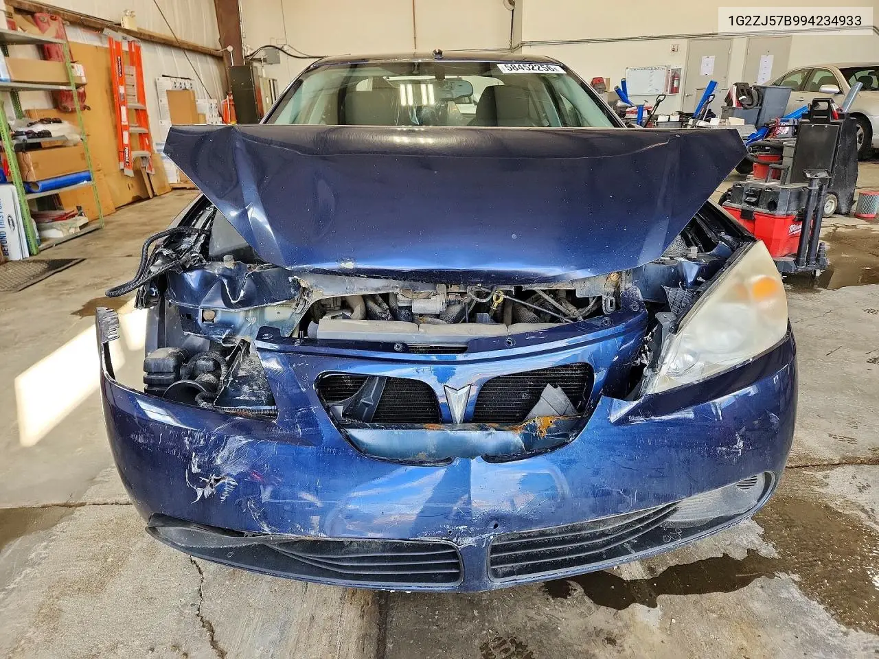 2009 Pontiac G6 VIN: 1G2ZJ57B994234933 Lot: 58452256