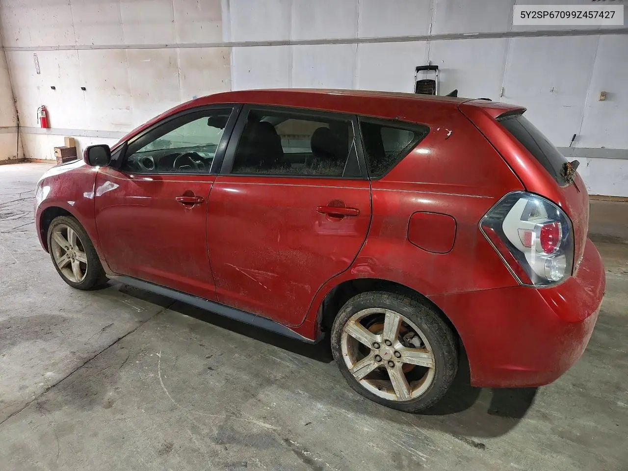 2009 Pontiac Vibe VIN: 5Y2SP67099Z457427 Lot: 58993586