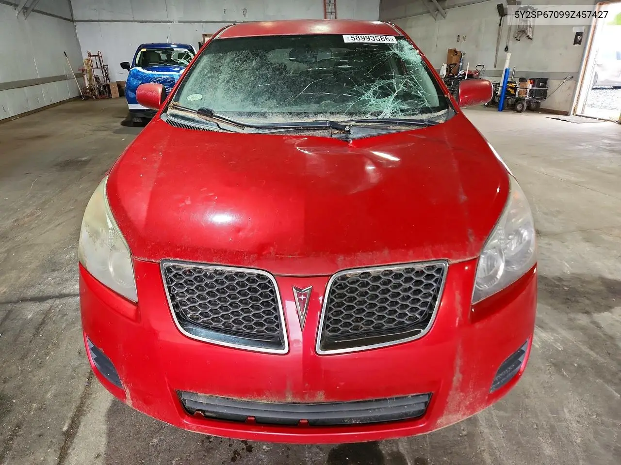2009 Pontiac Vibe VIN: 5Y2SP67099Z457427 Lot: 58993586