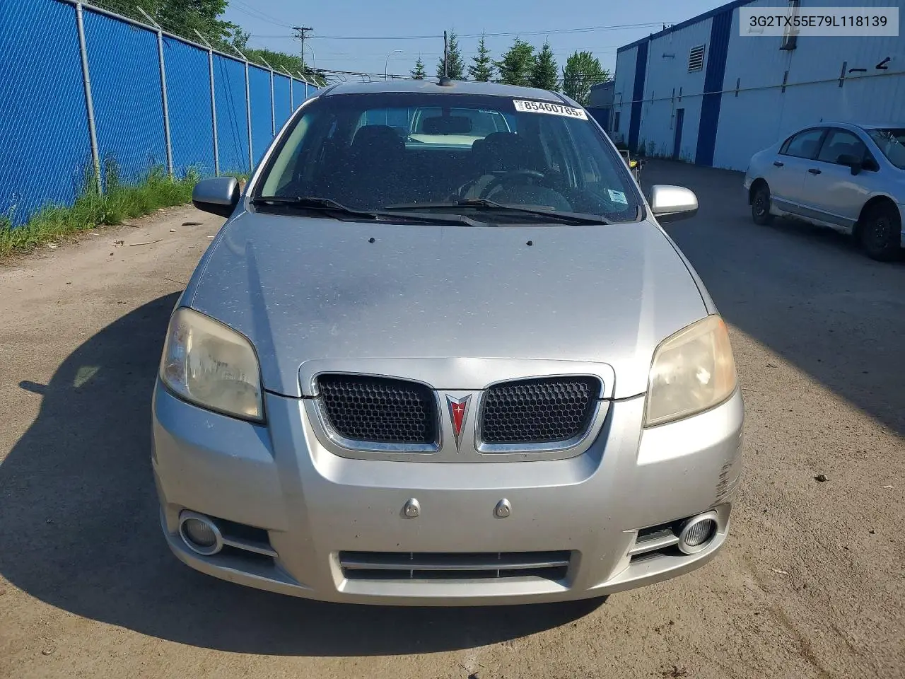 2009 Pontiac G3 Wave Se VIN: 3G2TX55E79L118139 Lot: 85460785