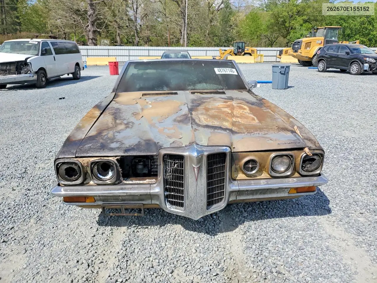 1970 Pontiac Bonneville Se VIN: 262670E155152 Lot: 48767146