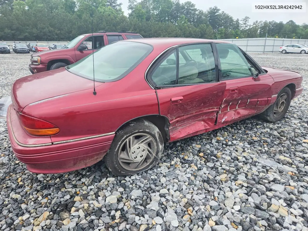 1994 Pontiac Bonneville Se VIN: 1G2HX52L3R4242942 Lot: 54723666
