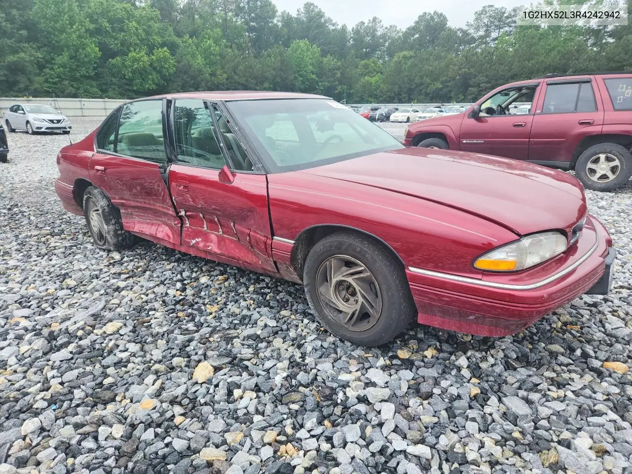 1994 Pontiac Bonneville Se VIN: 1G2HX52L3R4242942 Lot: 54723666