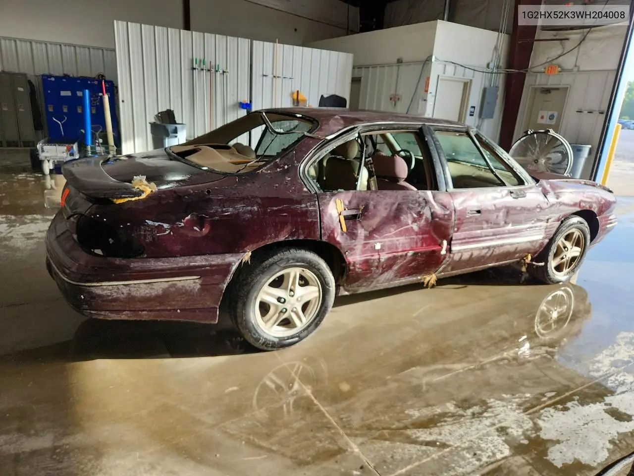 1998 Pontiac Bonneville Se VIN: 1G2HX52K3WH204008 Lot: 58962016