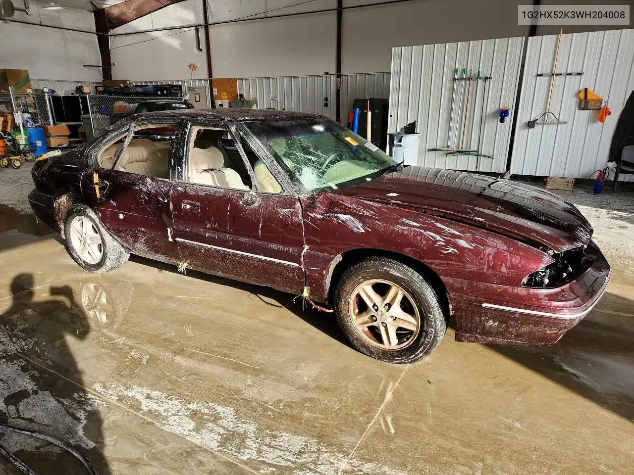1998 Pontiac Bonneville Se VIN: 1G2HX52K3WH204008 Lot: 58962016