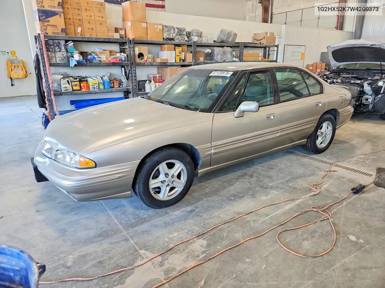 1998 Pontiac Bonneville Se VIN: 1G2HX52K7W4200373 Lot: 61120876