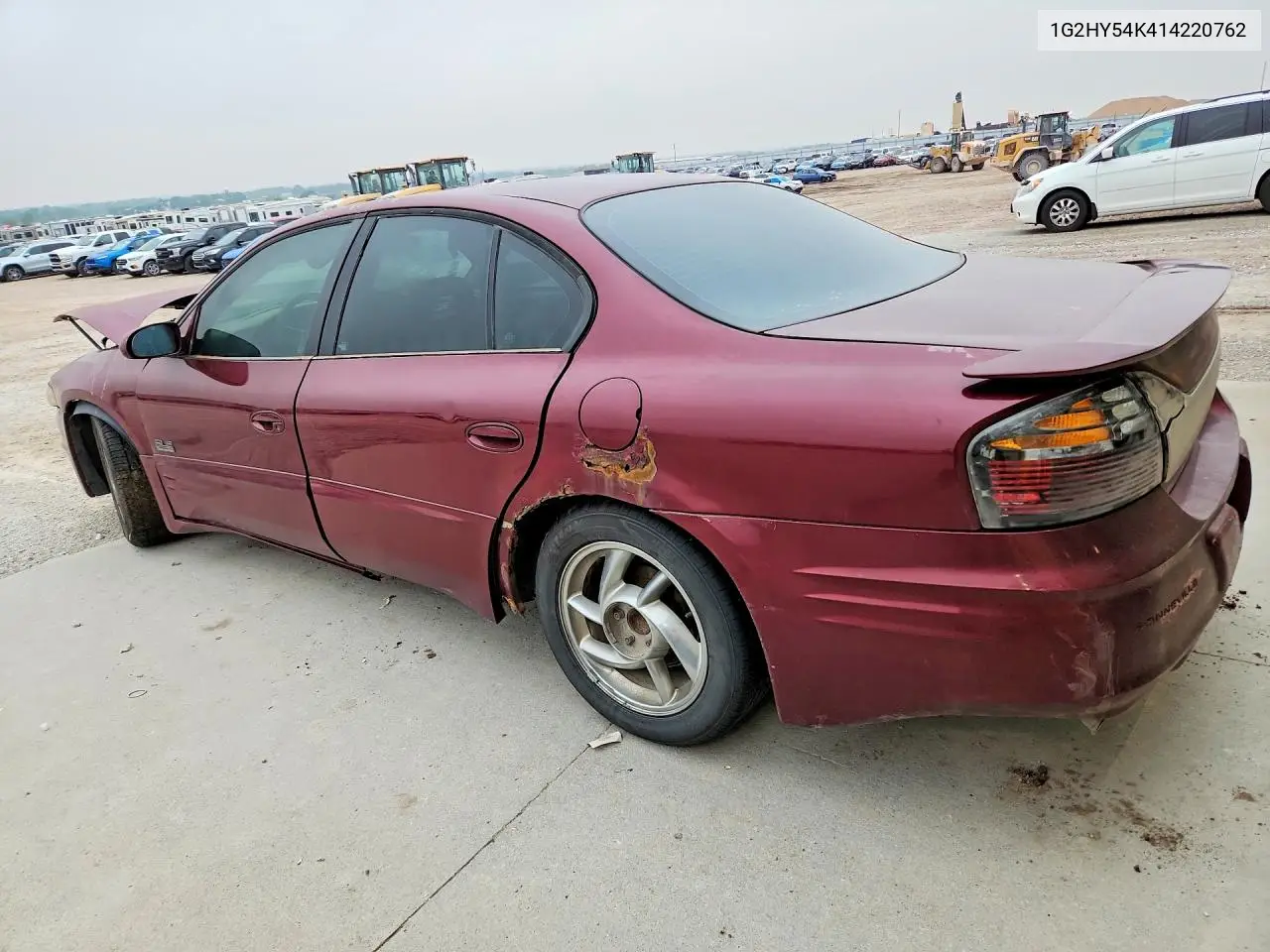 2001 Pontiac Bonneville Se VIN: 1G2HY54K414220762 Lot: 53013216