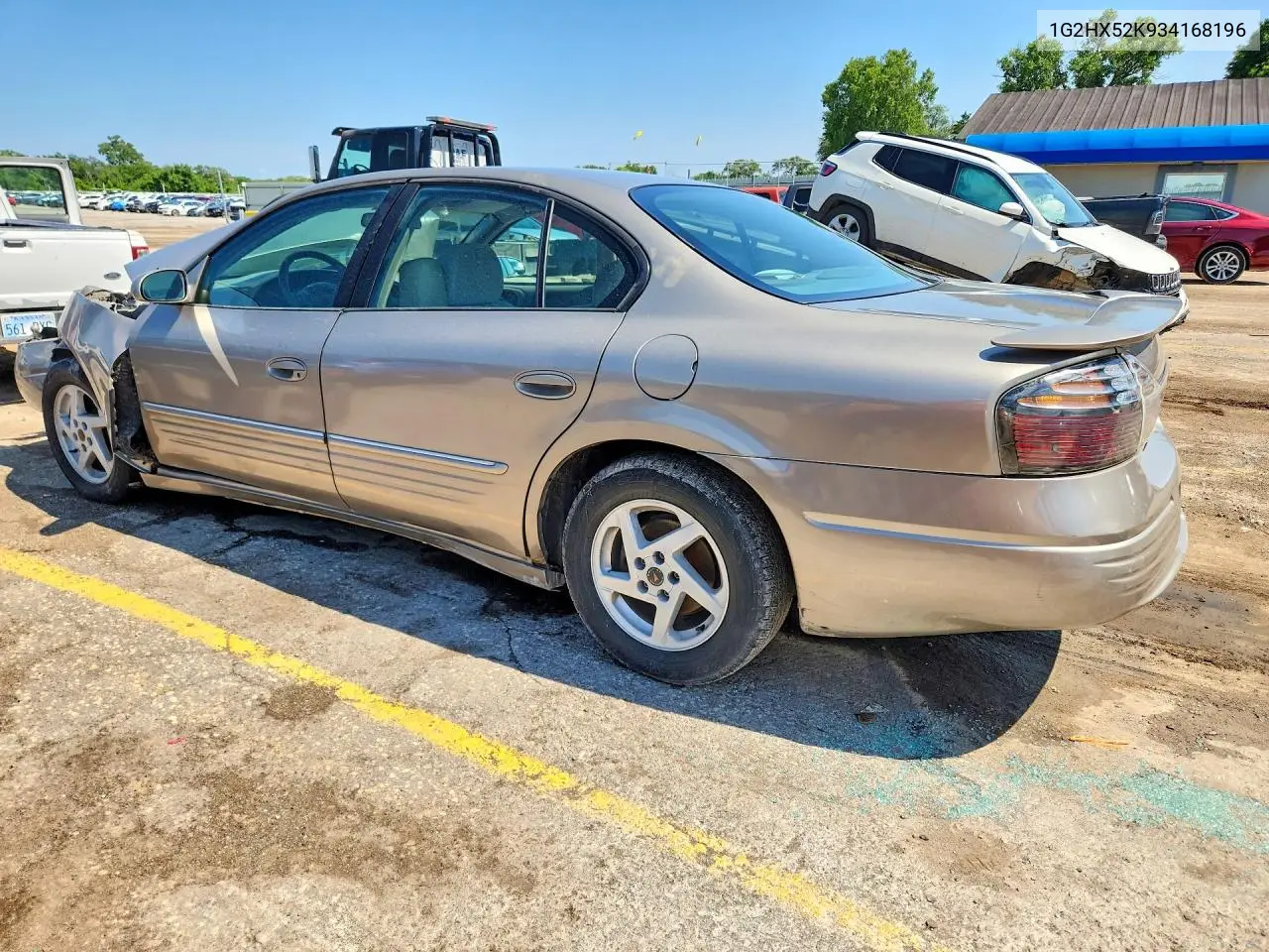 2003 Pontiac Bonneville Se VIN: 1G2HX52K934168196 Lot: 58384436