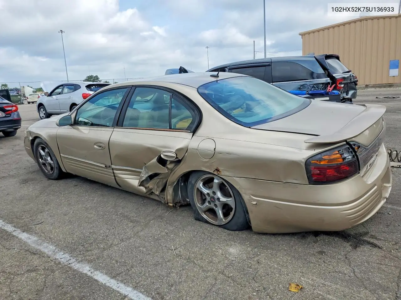 2005 Pontiac Bonneville Se VIN: 1G2HX52K75U136933 Lot: 59317586