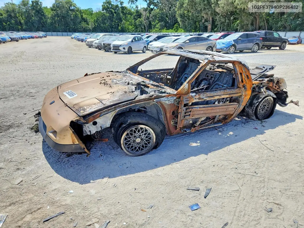 1986 Pontiac Fiero Se VIN: 1G2PF3794GP236482 Lot: 59838066
