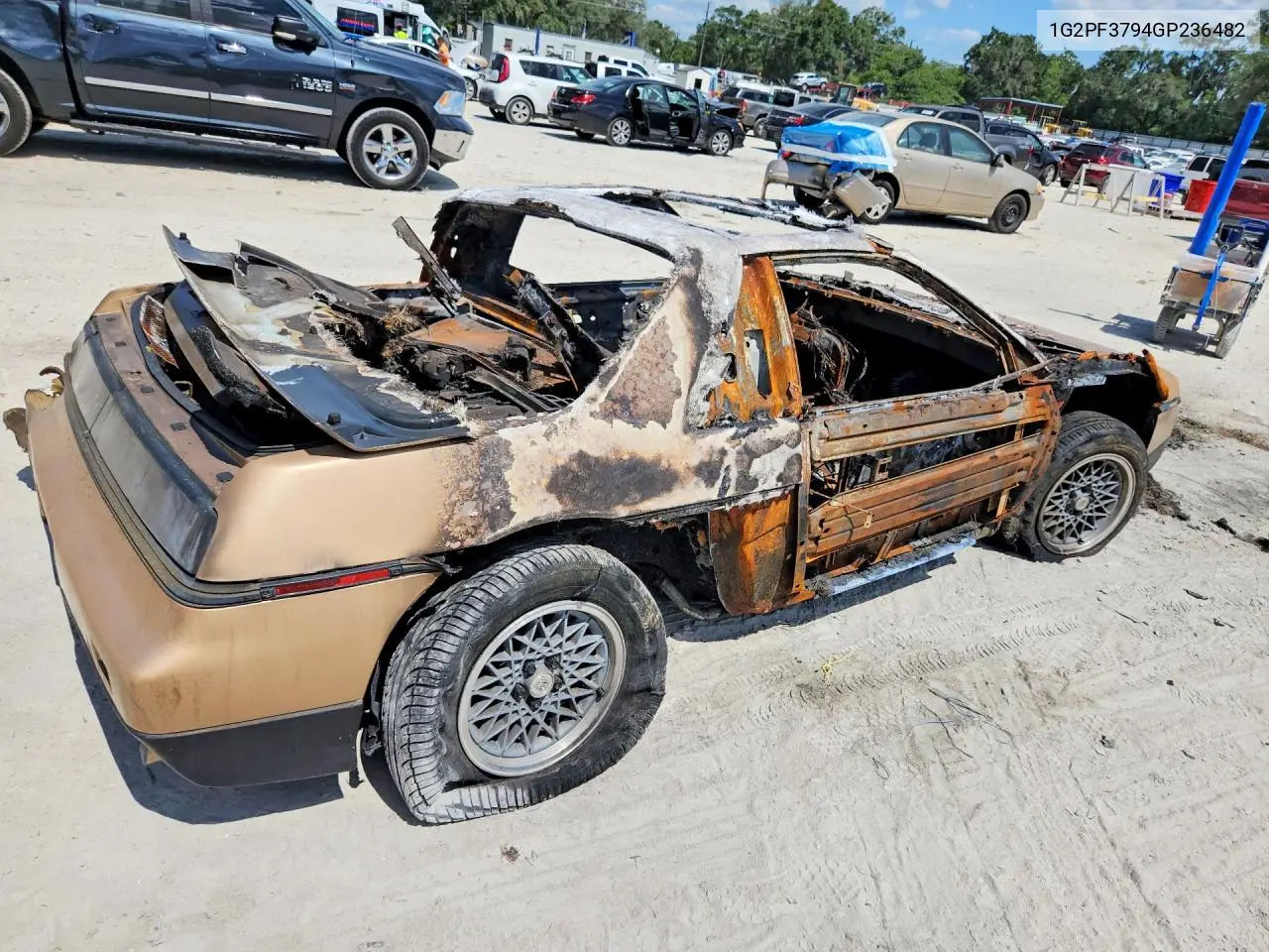 1986 Pontiac Fiero Se VIN: 1G2PF3794GP236482 Lot: 59838066