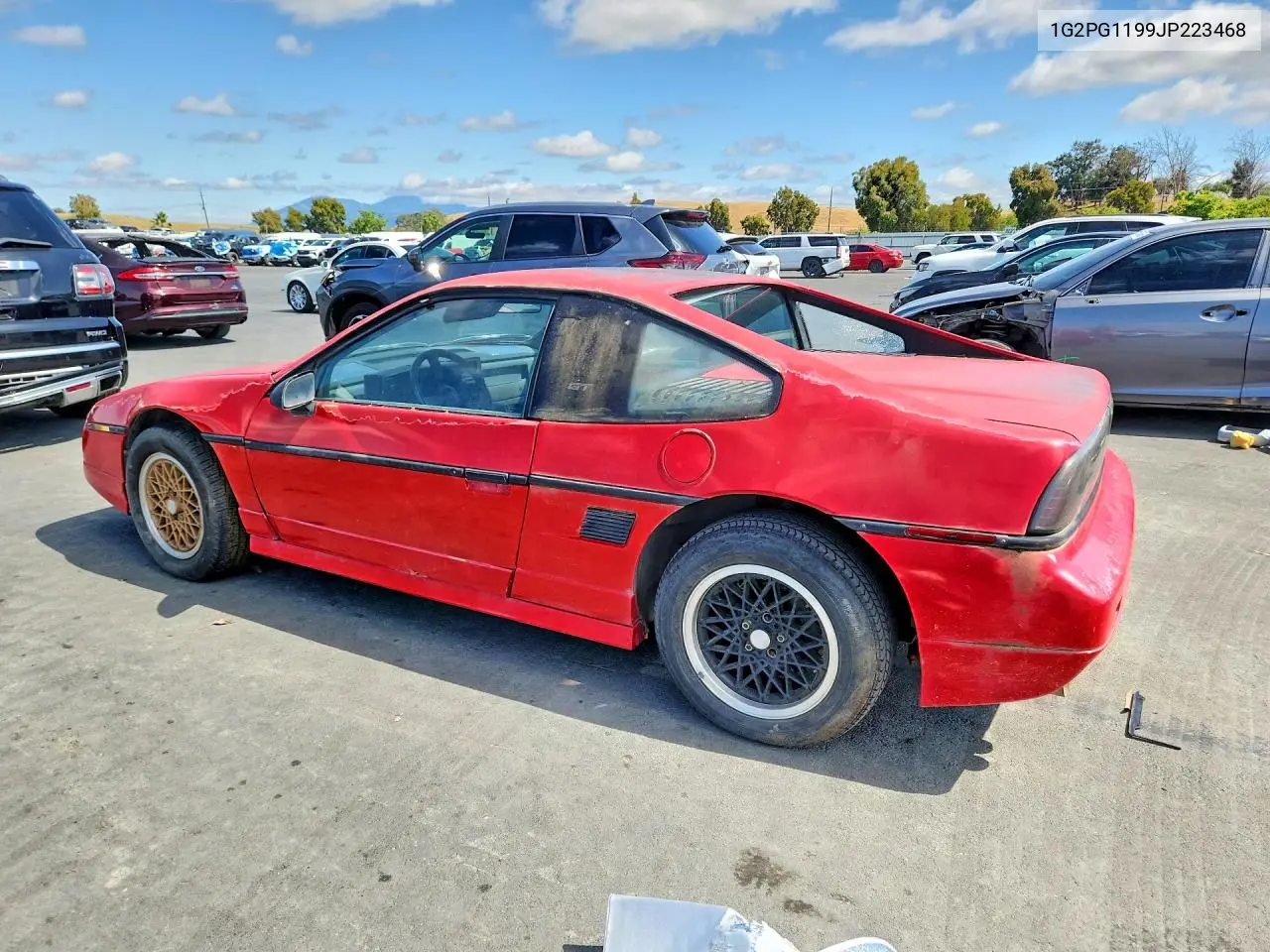 1988 Pontiac Fiero Gt VIN: 1G2PG1199JP223468 Lot: 55289276
