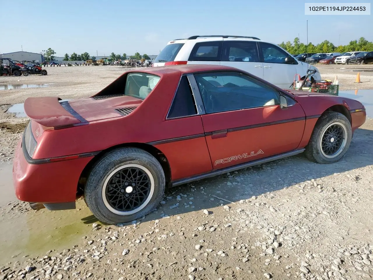 1988 Pontiac Fiero VIN: 1G2PE1194JP224453 Lot: 98947405