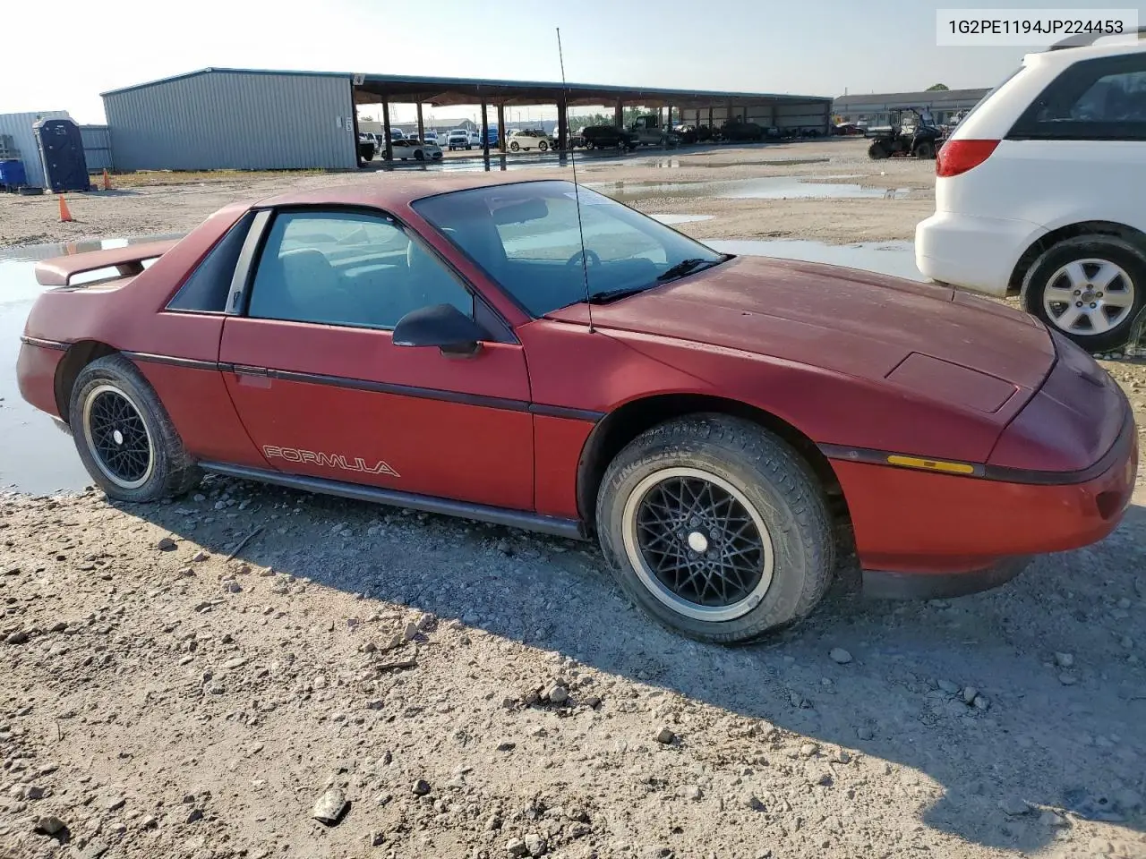 1988 Pontiac Fiero VIN: 1G2PE1194JP224453 Lot: 98947405