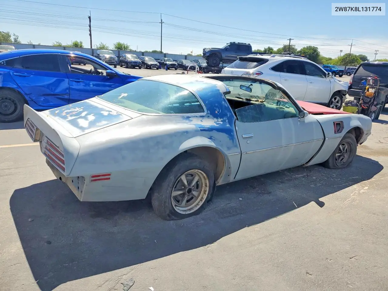 1978 Pontiac Firebird VIN: 2W87K8L131774 Lot: 59677386