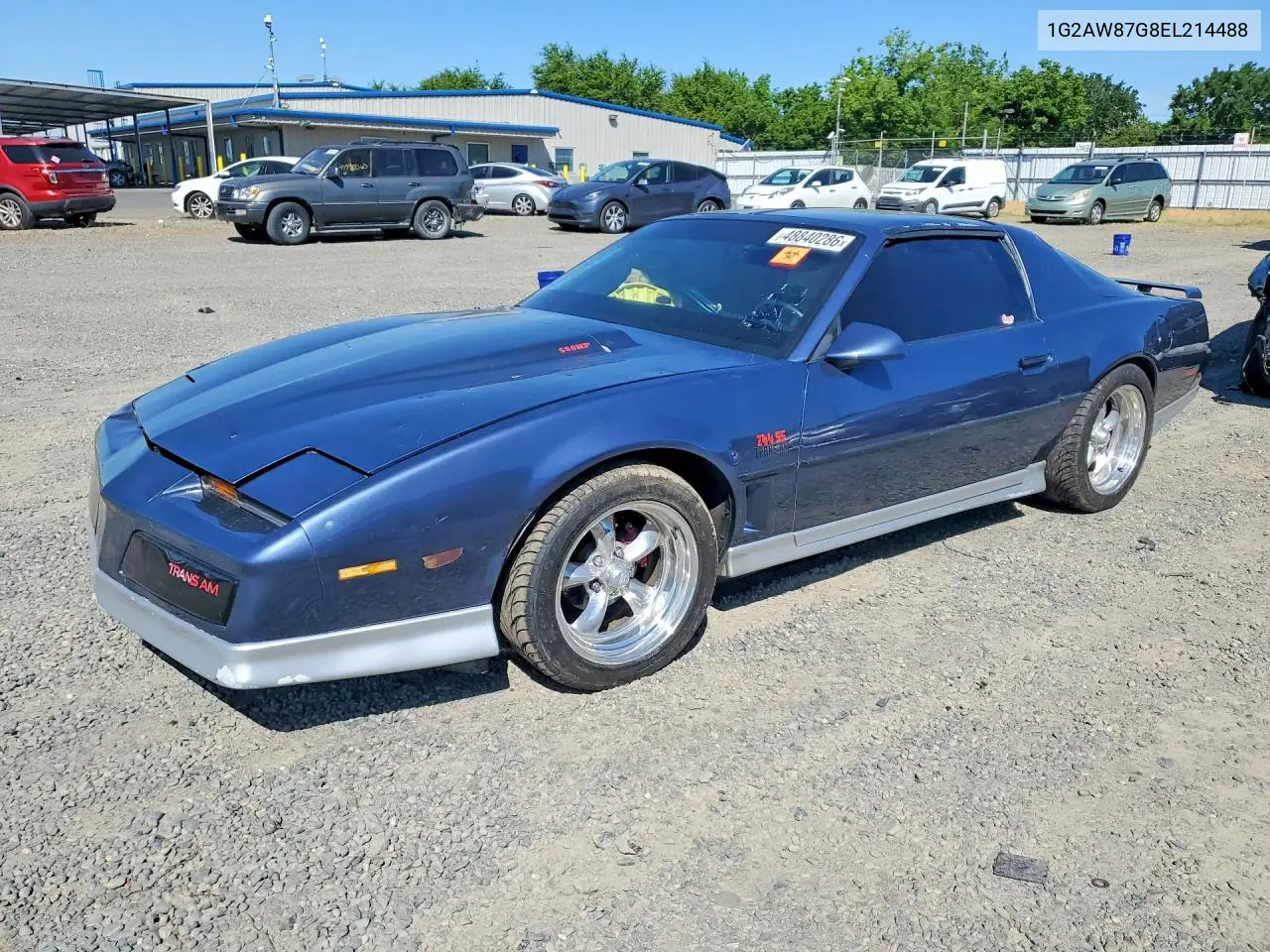 1984 Pontiac Firebird Trans Am VIN: 1G2AW87G8EL214488 Lot: 48840286