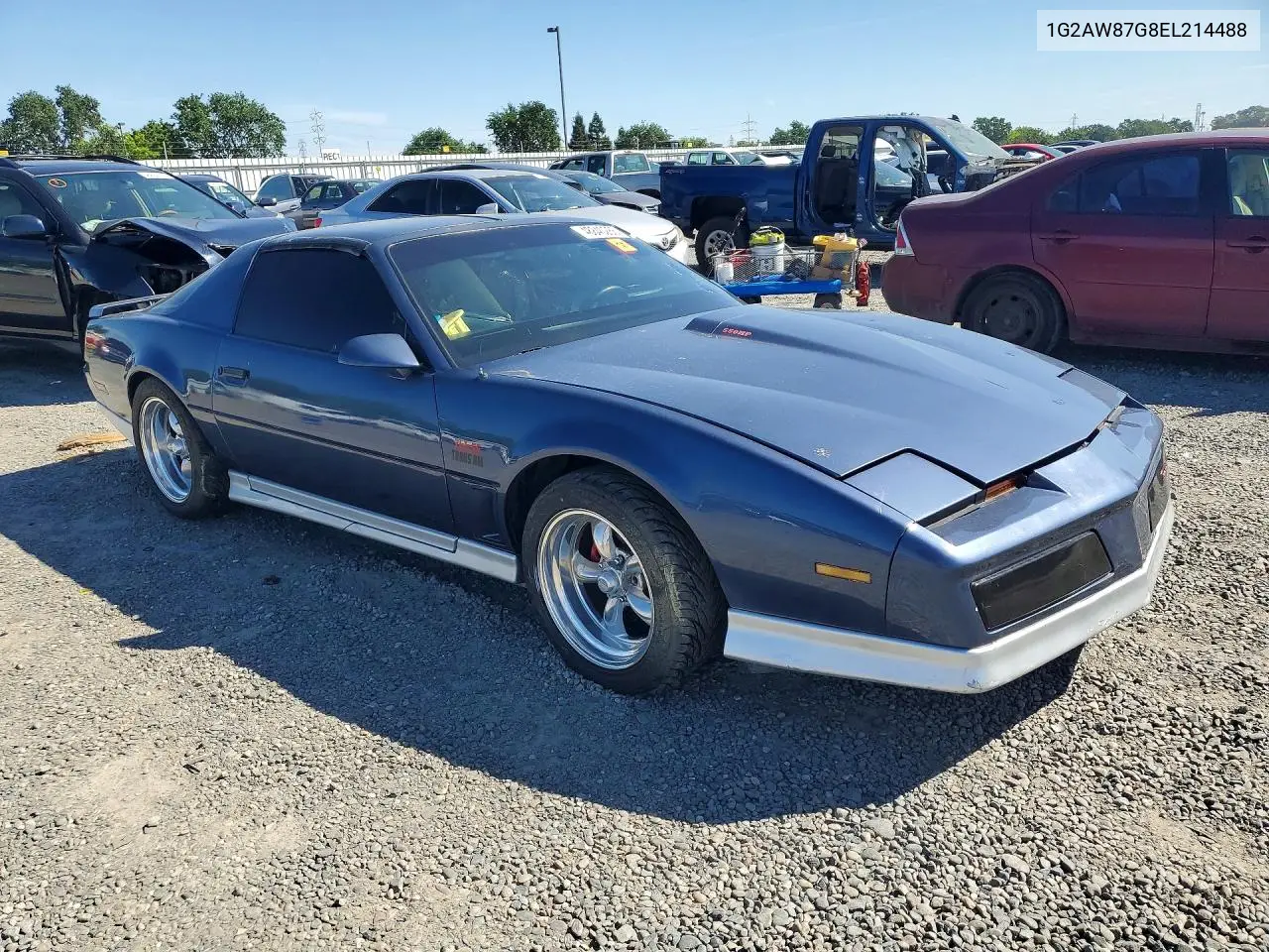 1984 Pontiac Firebird Trans Am VIN: 1G2AW87G8EL214488 Lot: 48840286